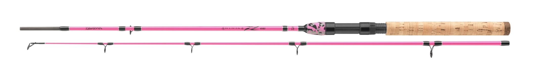 Daiwa Ninja X Spin Kinder Rute 2024 - Rosa