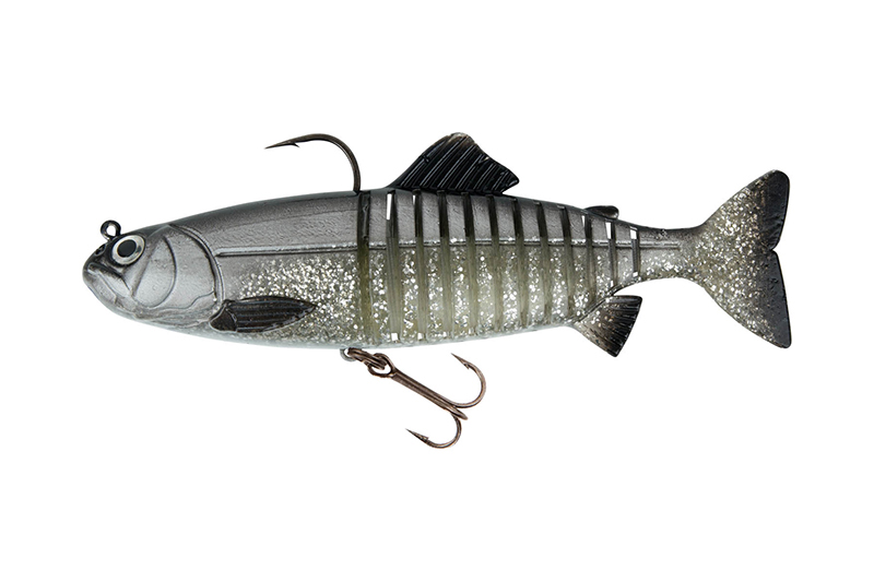 Fox Rage Replicant Jointed 18cm (80g) - UV Silver Baitfish