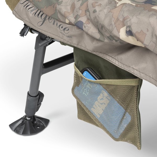 Nash Indulgence HD40 Sleep System 8 Legs Camo Wide (Stretcher + Deckbett)