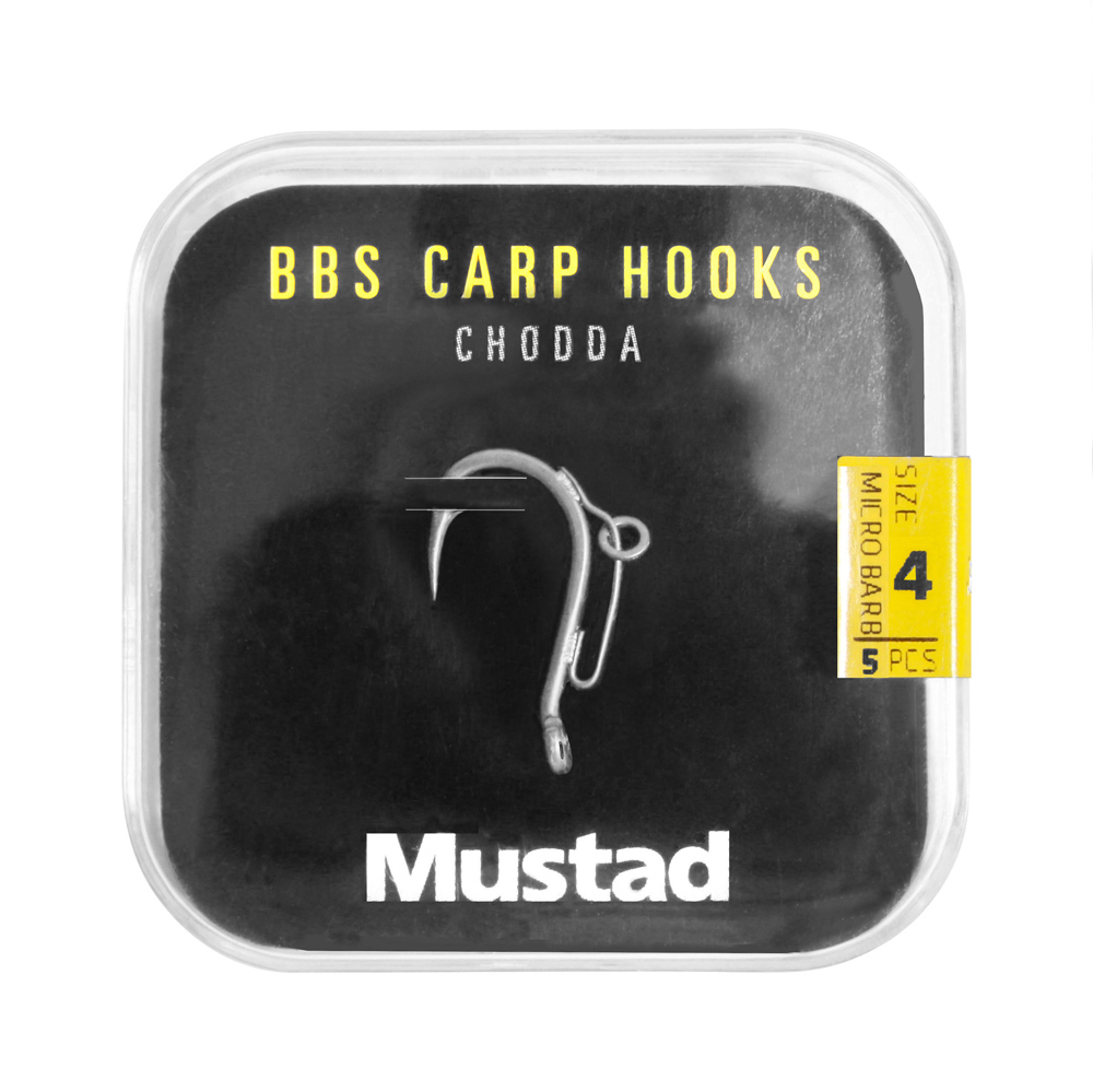 Mustad BBS 30x Karpfenhaken Set  (6 Packungen + Multi Box)