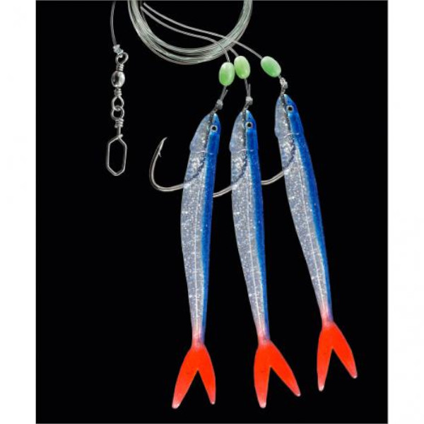 Jenzi Norway Rigs 3-Arm DS - Blue Red