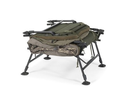 Nash Indulgence HD40 Sleep System 8 Legs Camo Wide (Stretcher + Deckbett)