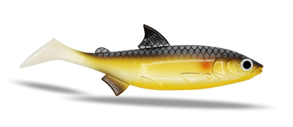 FishingGhost Renky Shad 15cm (38g) (2 Stück) - Rudd
