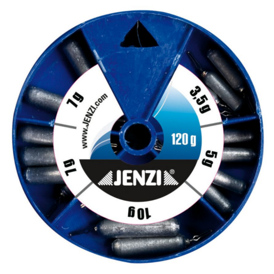 Jenzi Drop Shot / Texas / Carolina Rig Bleisortiment - Jenzi Drop Shot Lood Assortiment D