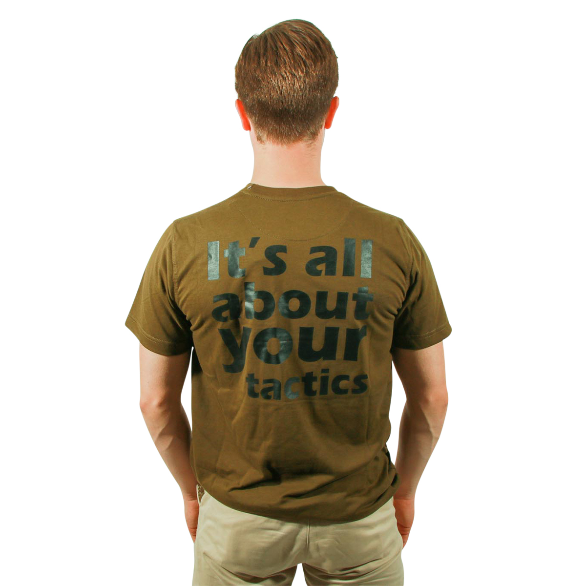 Tactic Carp T-shirt 'It's all about your tactics' Green