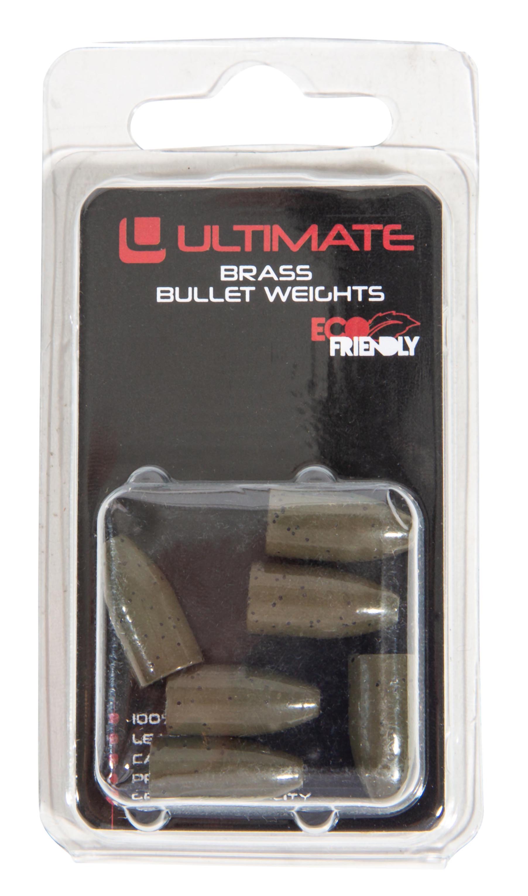 Ultimate Brass Bullet Weight Green Pumpkin (4-6Stk.)