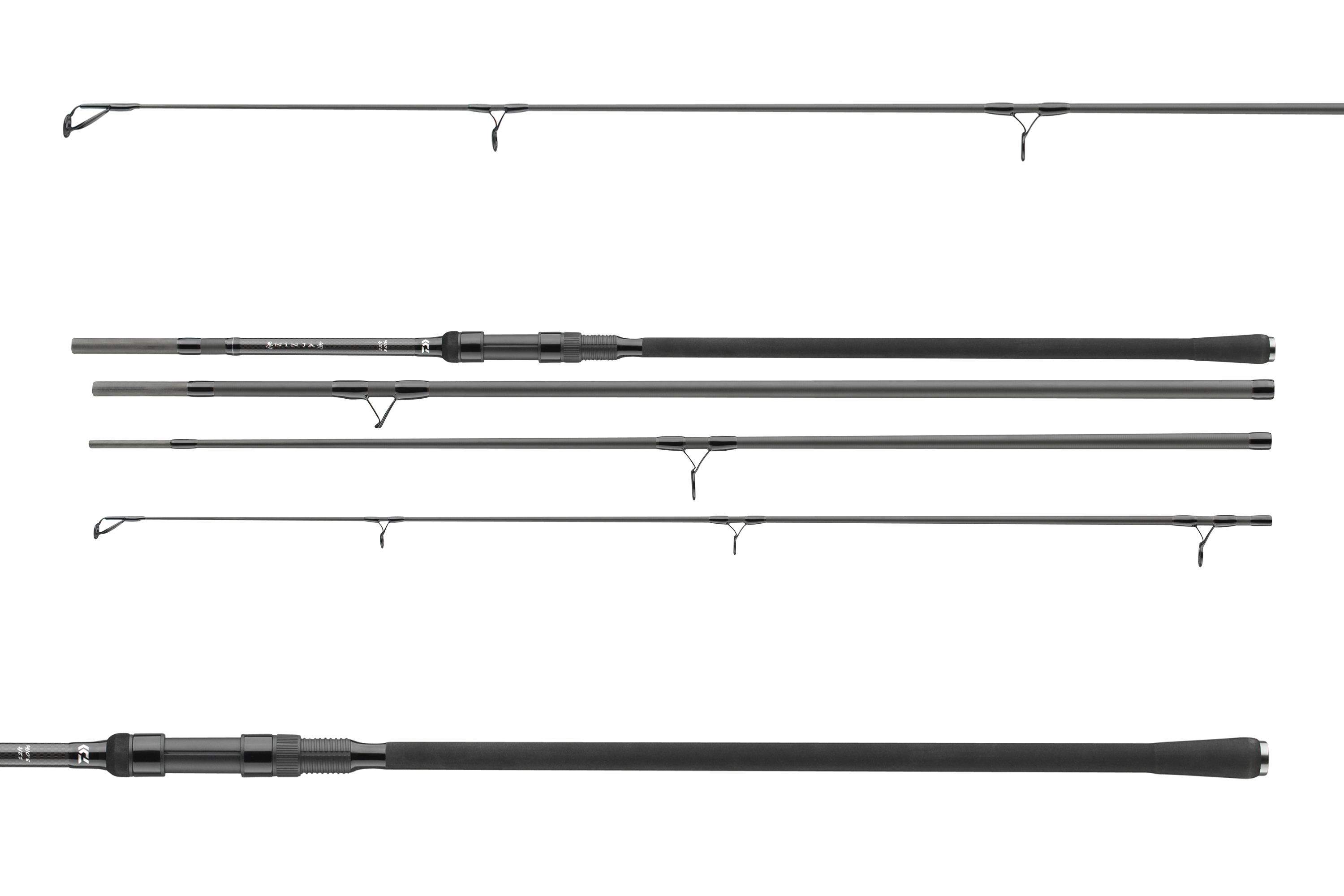 Daiwa Ninja X Carp Karpfenrute 4-teilig