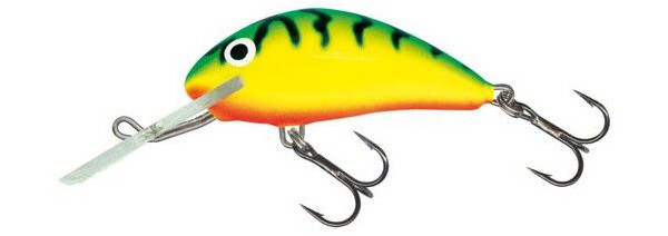 Salmo Hornet 2,5cm Sinking (3 Optionen) - Green Tiger