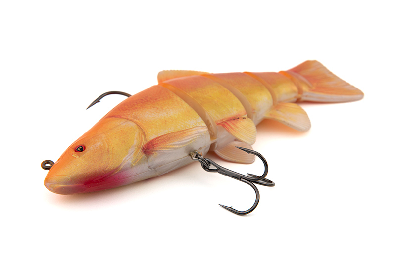 Fox Rage Replicant Jointed Tench Kunstköder 18cm - Super Natural Golden Tench