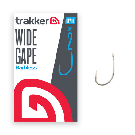 Trakker Wide Gape Haken Barbless (10 Stück)