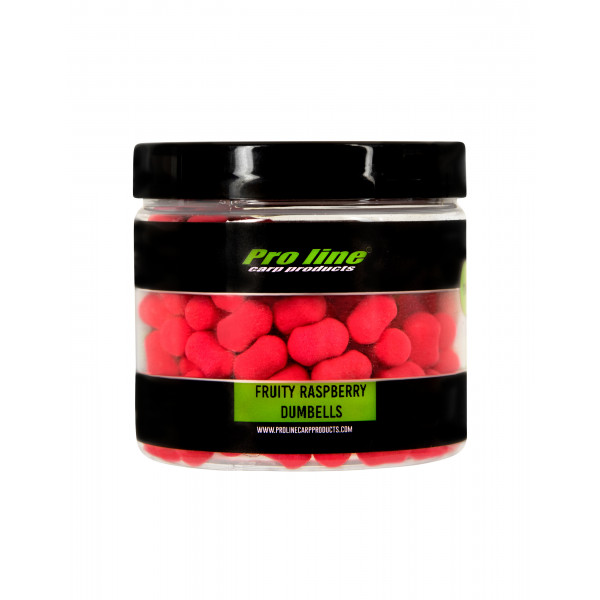 Pro Line Fluor Pop-Ups Fruity Raspberry - Dumbells