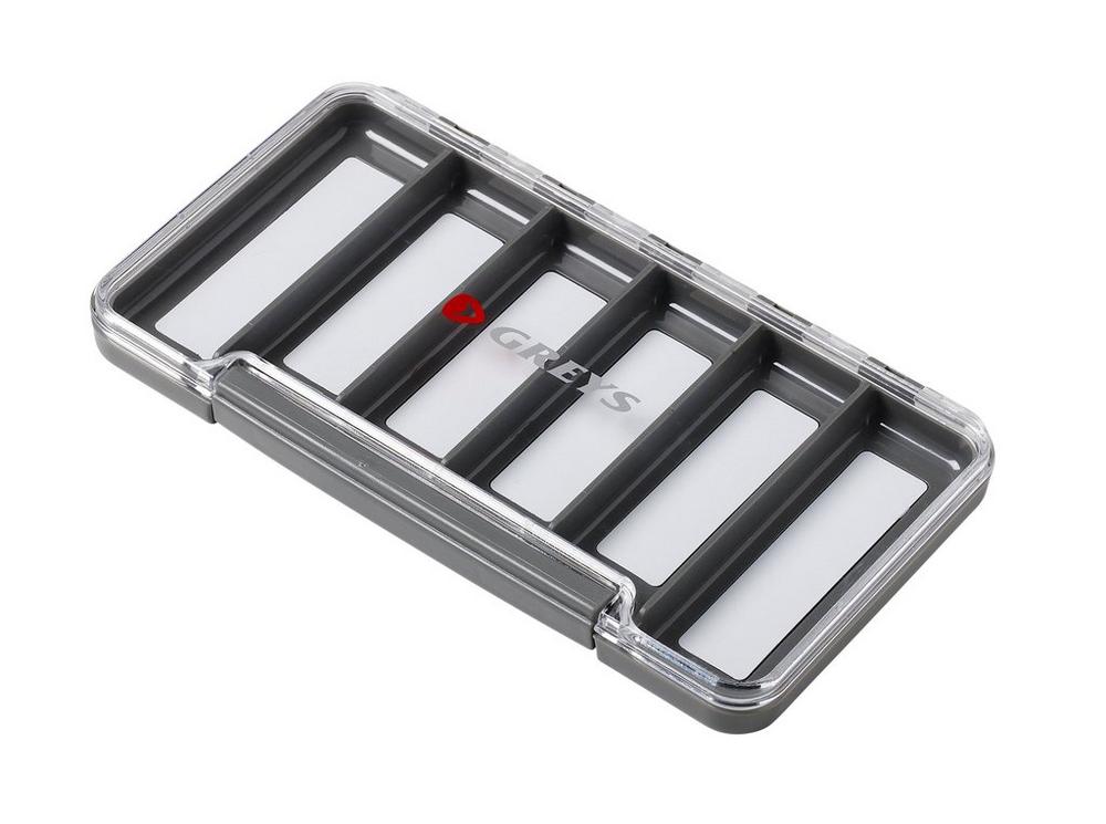 Greys Slim Wasserdichte Fliegenbox Tacklebox - 6 Compartimenten