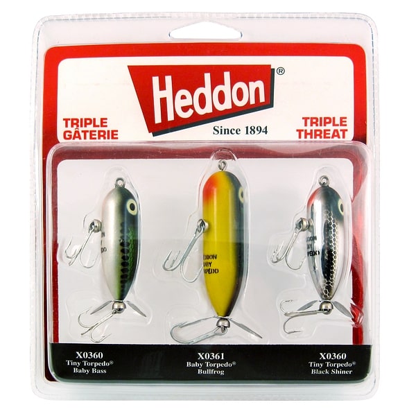 Heddon Triple Threat 3 Pack