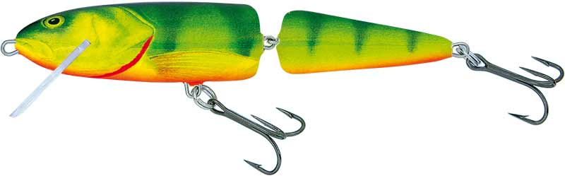 Salmo Whitefish Wobbler 13cm (21g) - Jointed - Hot Perch