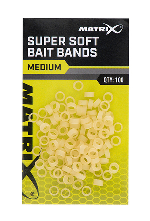 Matrix Super Soft Bait Bands (100 Stück)