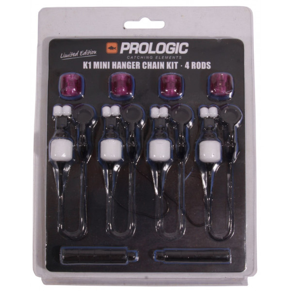 Prologic LTD K1 Mini Hanger Chain Set White/Purple/Blue - 4 rod
