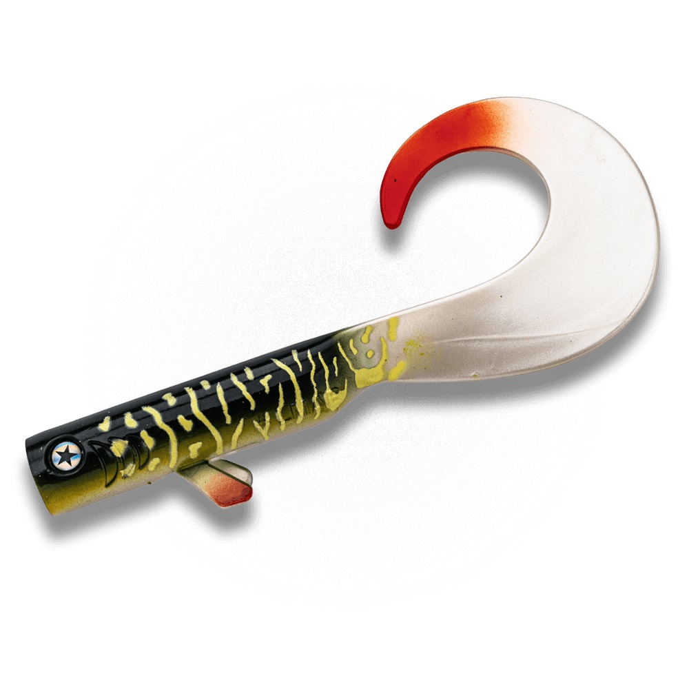 LMAB Drunk Twister Softbait 16cm (2 Stück) - Esox Emil