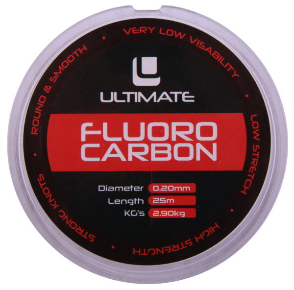 Ultimate Light Jig & Dropshot Set - Ultimate Fluorocarbon 0,35mm 25m