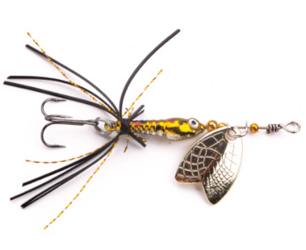 Spro Mayfly-Larve Micro Spinner - Brown Trout