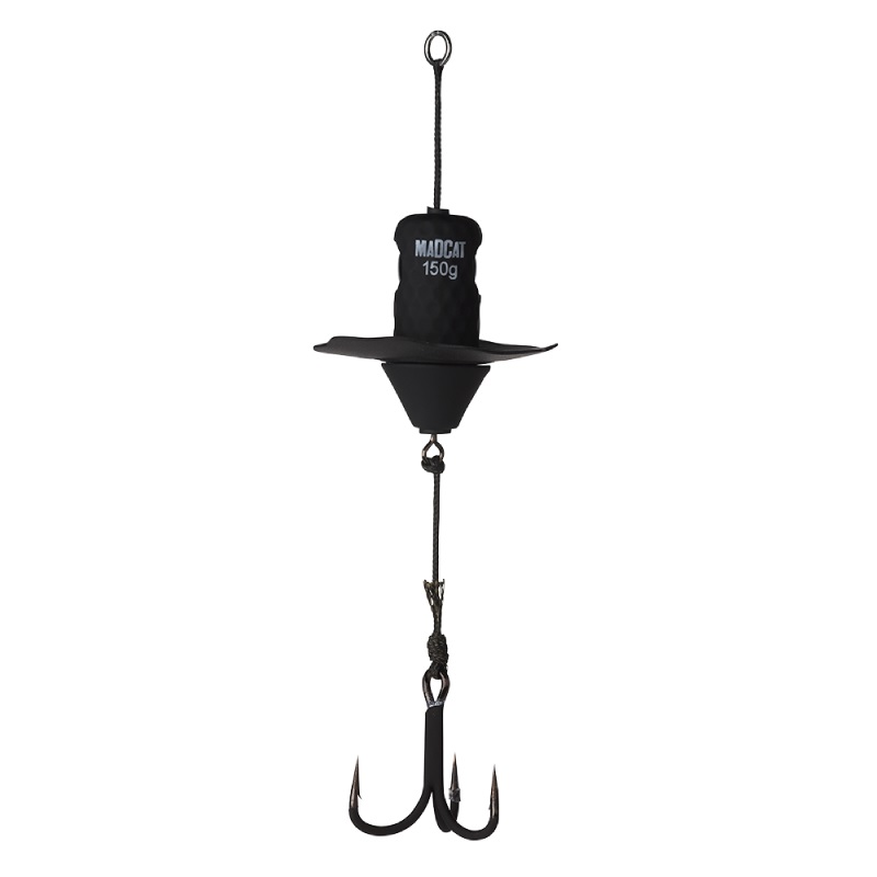 Madcat A-Static Silent Teaser Welsköder 17cm (150g) S - Black