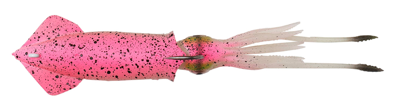 Savage Gear 3D Swim Squid - Pink/Glow