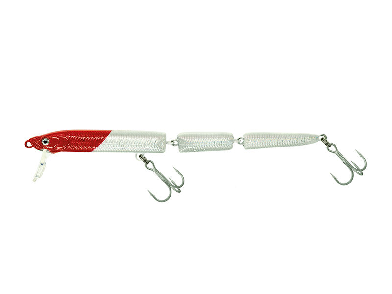 Molix Jointed Sandeel 95 Sinking Plug (7,5g) - MX Red Head
