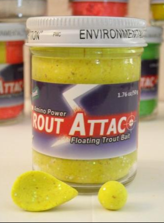 Top Secret Trout Attac Forellenteig - Yellow Flash