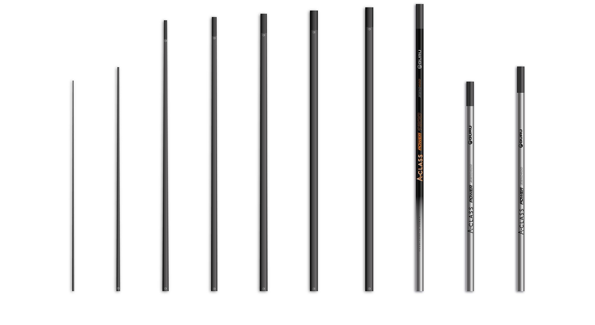 Guru A-Class 13.0m Match Pole Pack
