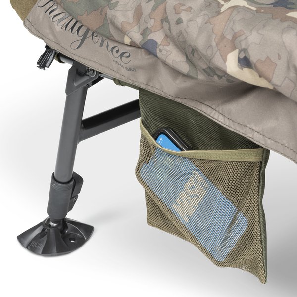 Nash Indulgence HD40 Sleep System 6 Legs Camo Stretcher (Incl. Bettdecke)