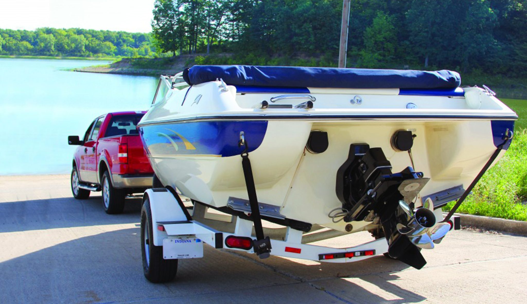 Boatbuckle SS Retractable Transom Tie-Down Bootsspannbändern (2 Stück)