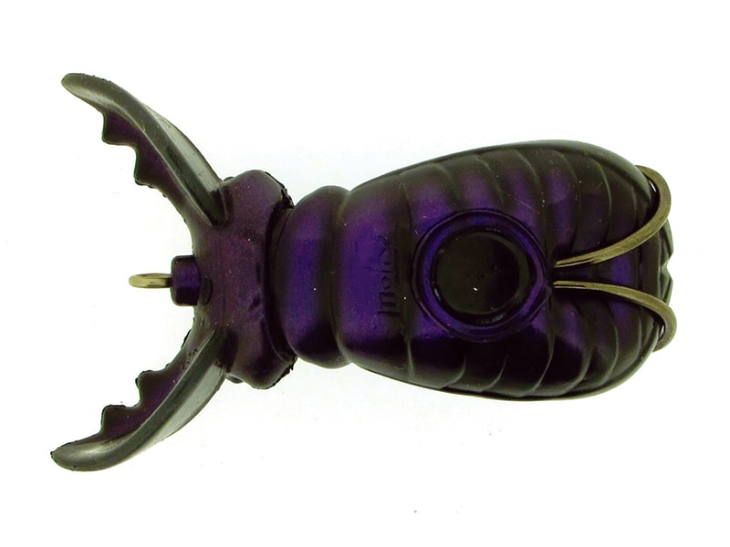 Molix Supernato Beetle Oberflächenköder (7,5cm | 17g) - Black Scrabble Belly