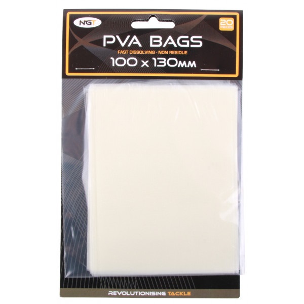 NGT PVA Bags (20pcs) - 100x130