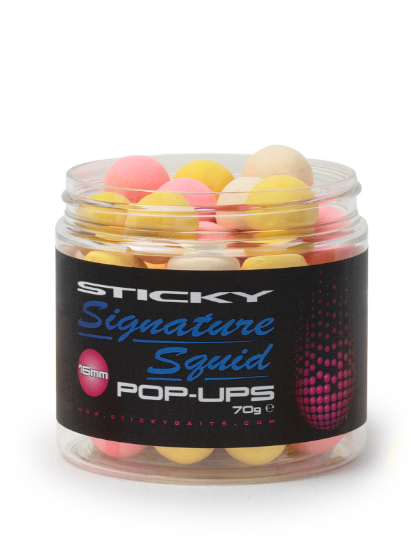 Sticky Baits Signature Tintenfisch Pop-Ups - Signature Squid Pop-Ups 16mm