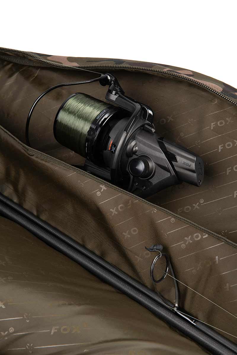 Fox Camolite 12ft 6 Rod Hardcase Foudraal