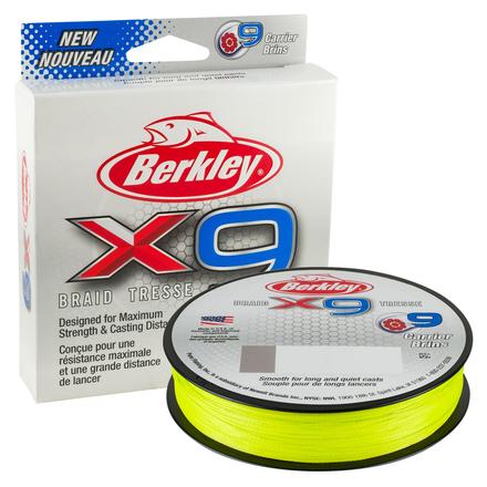 Berkley x9 Geflochtene Schnur Flamme Grün 2000m