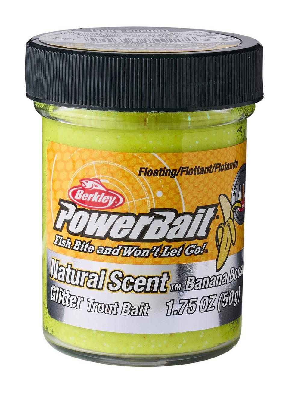 Berkley PowerBait Trout Bait Fruits Forellenteig (50g) - Sunshine Yellow