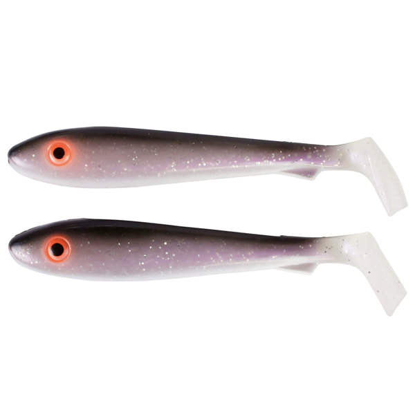 Svartzonker McRubber Junior Shad 17cm (2 Stück) - C27 White Fish