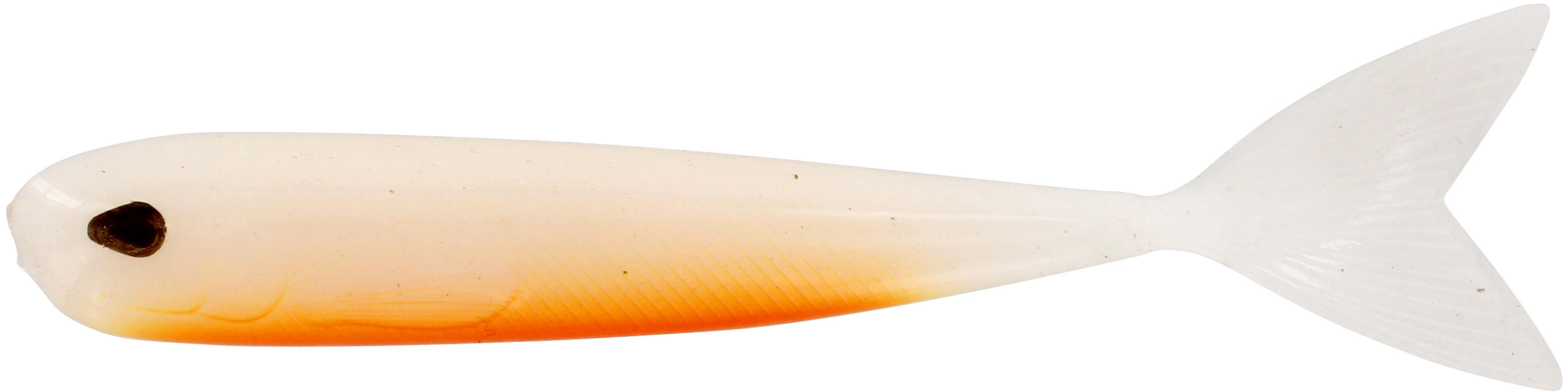 Westin Megateez V-Tail Shad 13cm (5 st) - Orange Snow