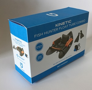 Kinetic Fish Hunter Float Tube Combo Incl. Flippers en Pomp