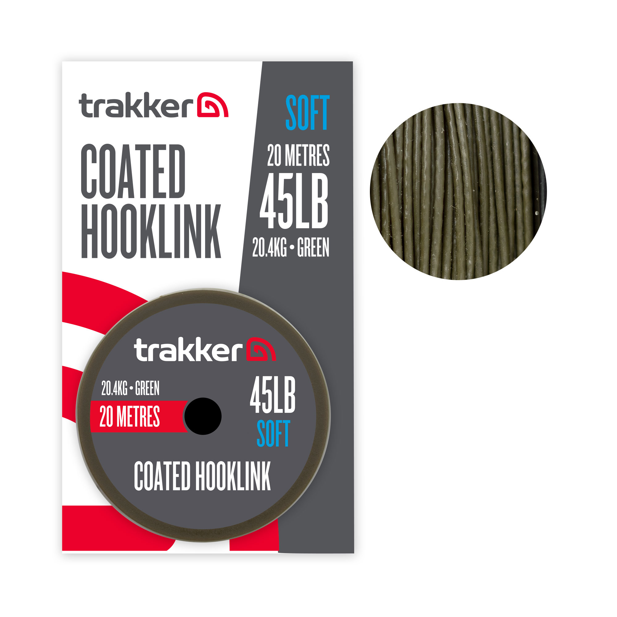 Trakker Soft Coated Hooklink Vorfachmaterial (20m)