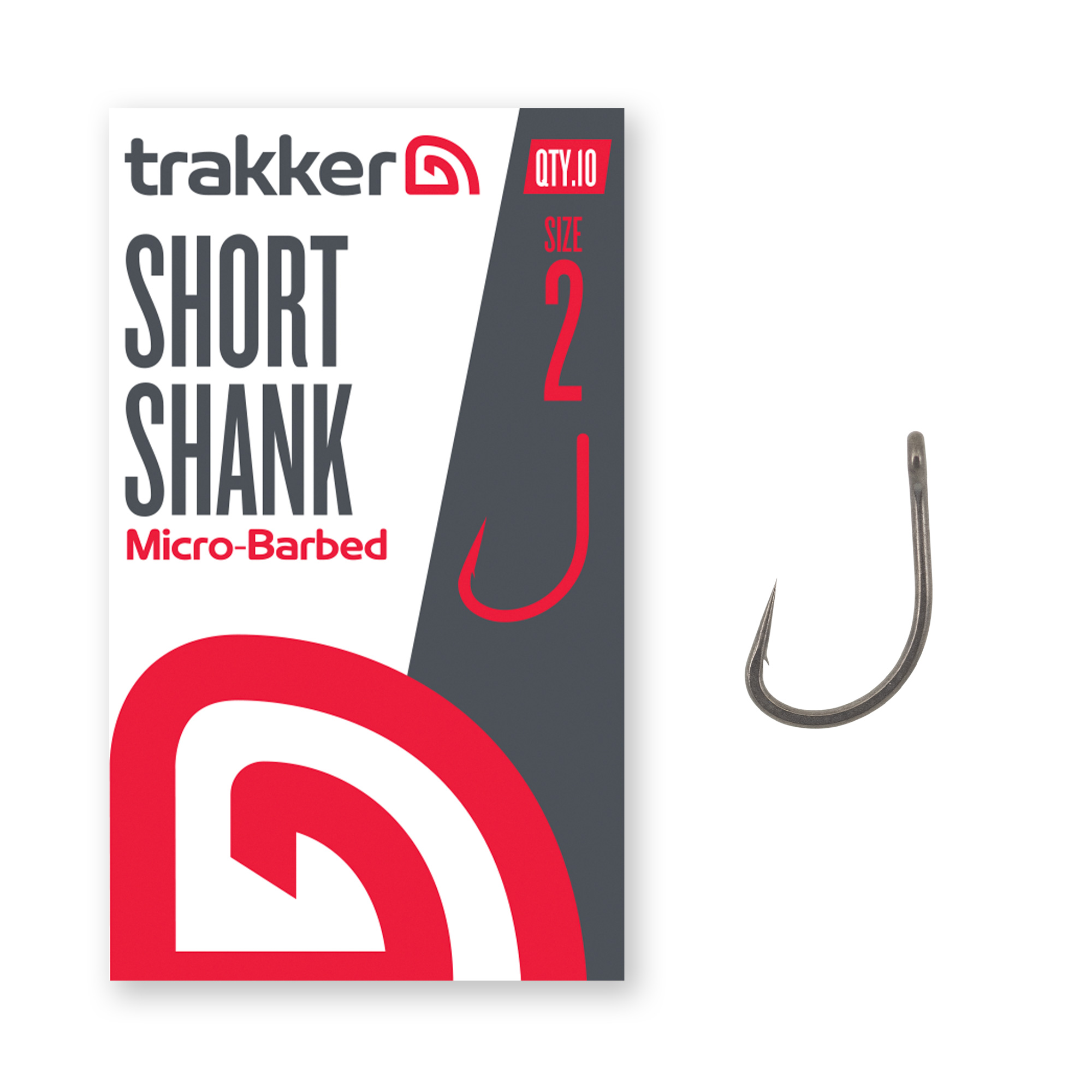 Trakker Short Shank Hooks Barbless (10 Stück)