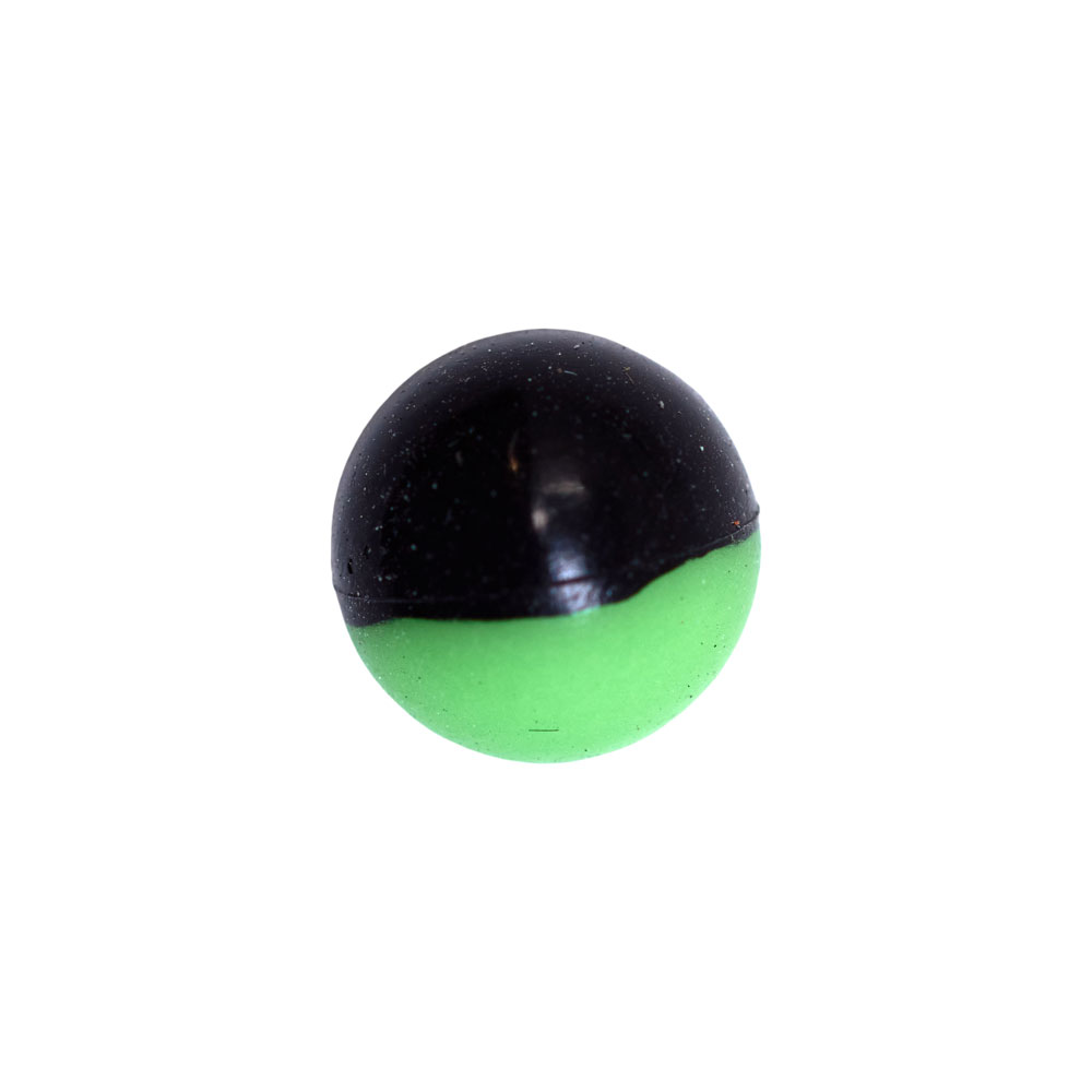 Tronixpro Hook Balls - 8mm Black & Green Glow