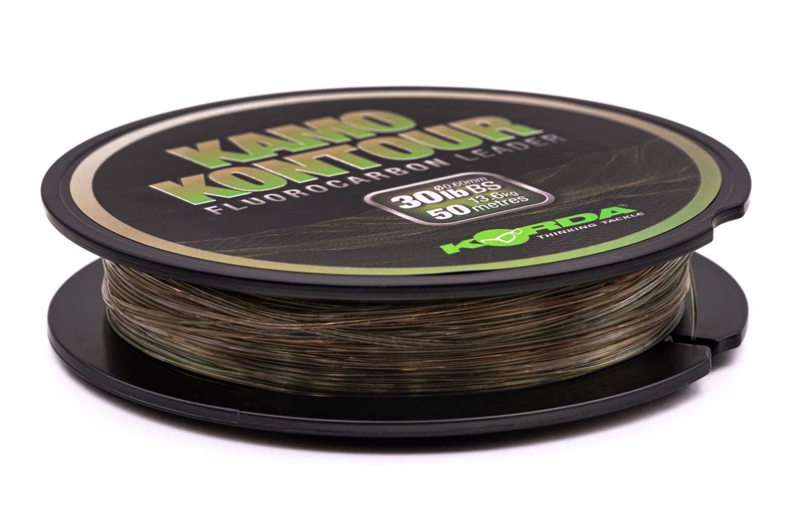 Korda Kamo Kontour Fluorocarbon Vorfachmaterial 0.60mm (50m)