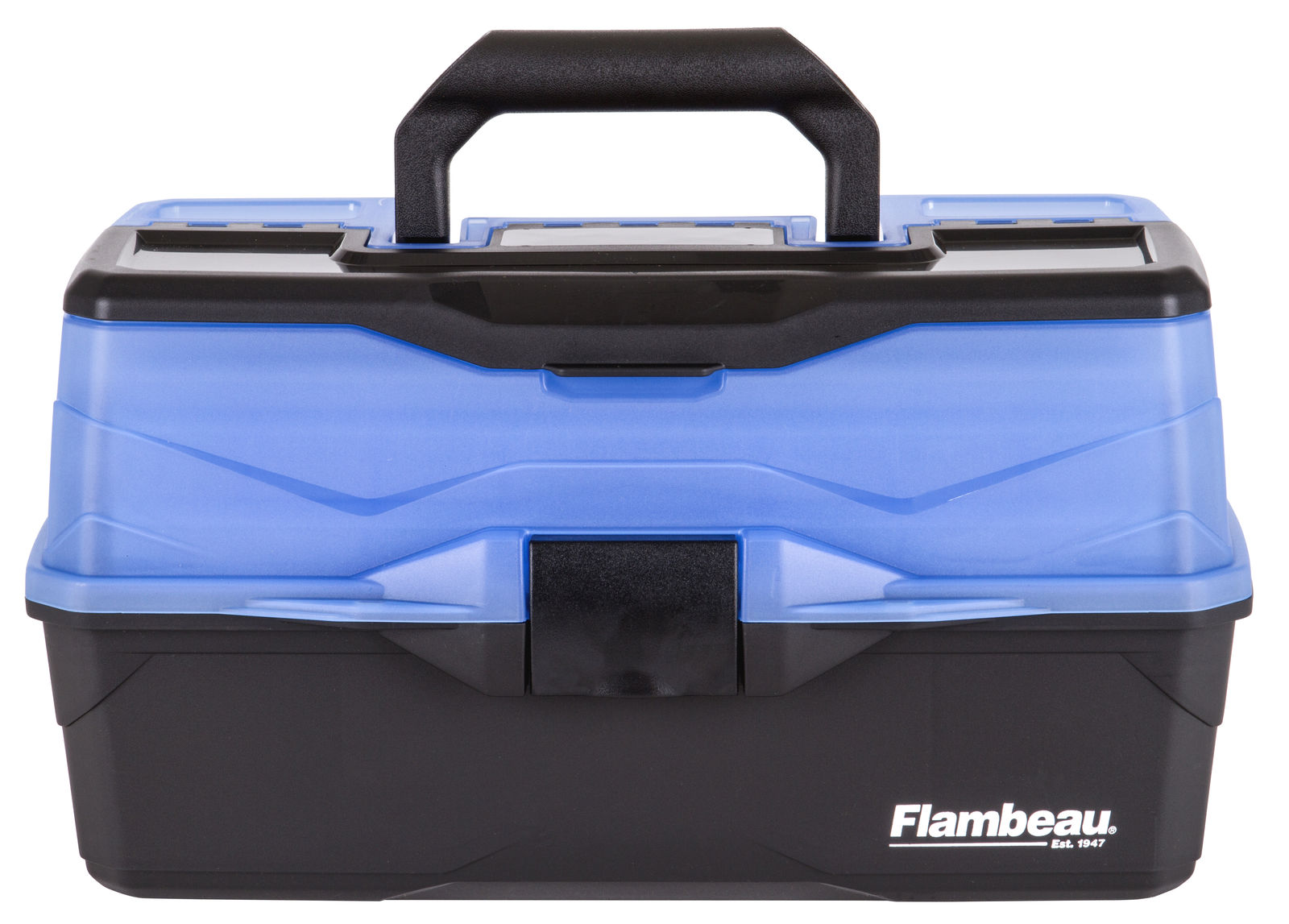 Flambeau Classic Angelkoffer - Classic 3-Tray Frost Series Blau