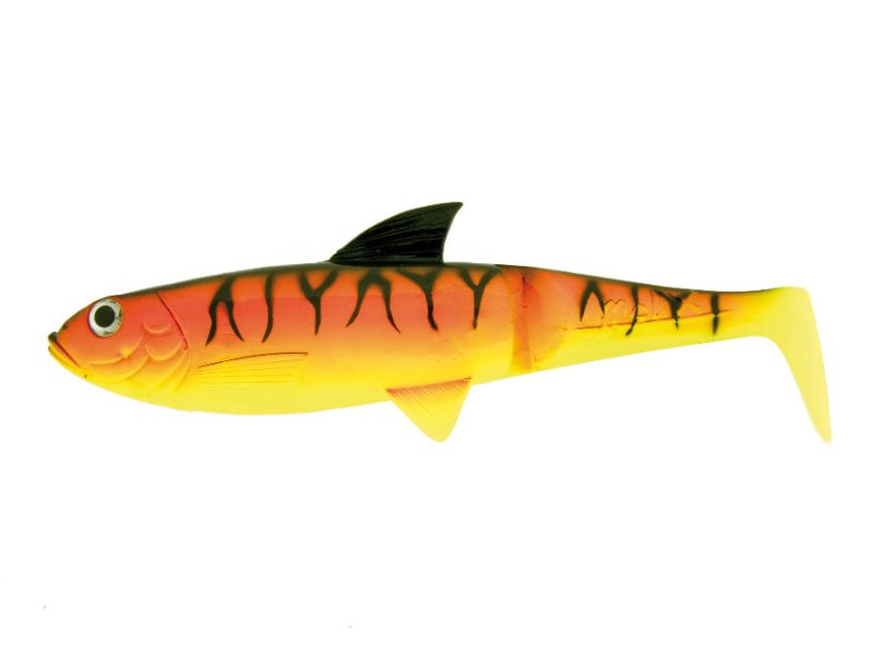 Molix Pike Shad 7,5"/19cm (2pcs) - Red/Yellow Tiger