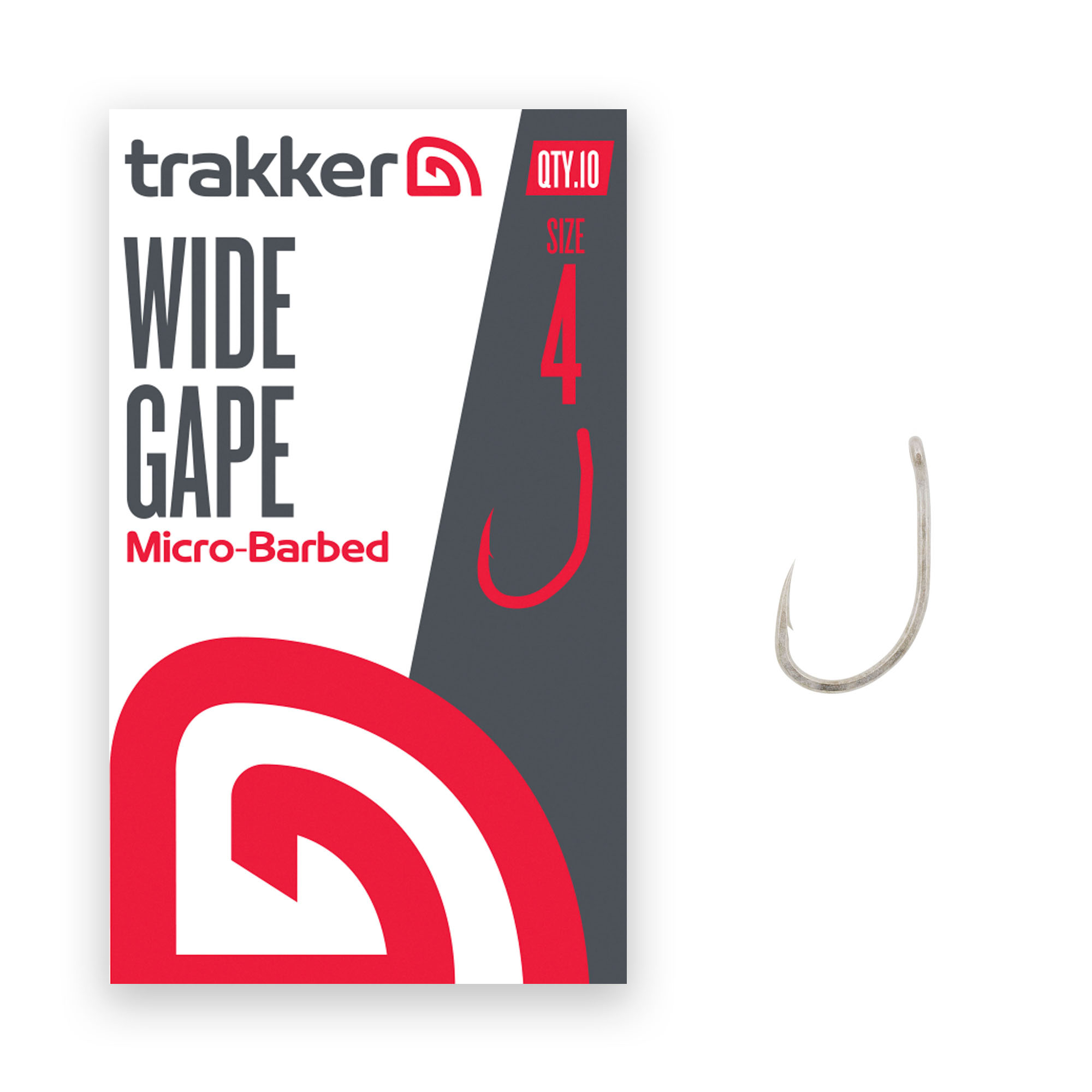 Trakker Wide Gape Haken Micro Barbed (10 Stück)