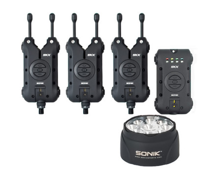 Sonik SKX 3+1 Alarm + Bivvy Lampe