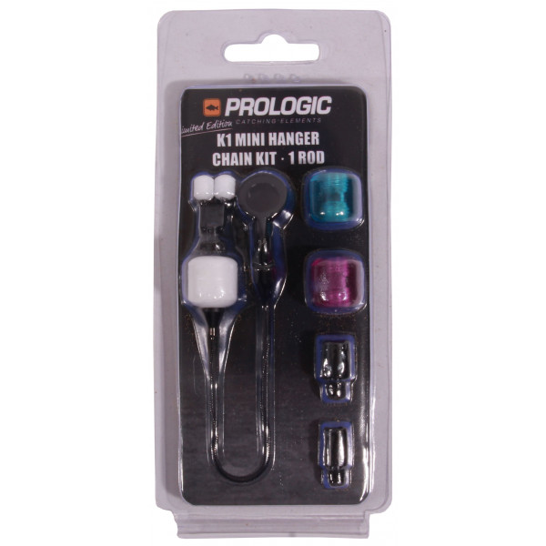 Prologic LTD K1 Mini Hanger Chain Set White/Purple/Blue - 1 rod