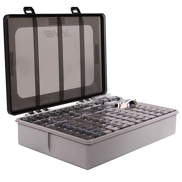 BKK Complete Armor-Point OCD Tackle Storage System Kit (Incl. 48 Boxjen mit Haken)