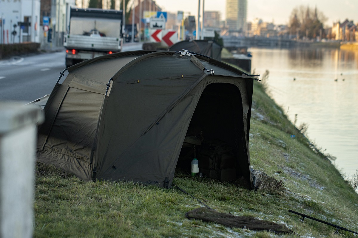 Solar SP Uni Spider Bivvy Bundle (Bivvy mit Infil Panel & Zip In Groundsheet)